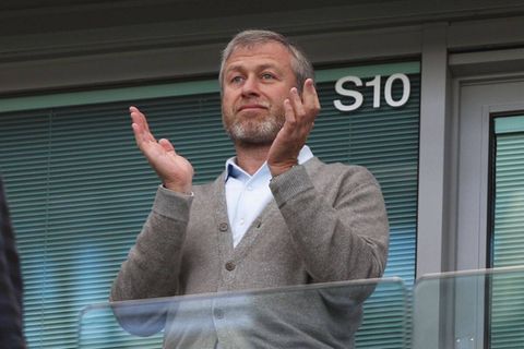 Roman Abramowitsch auf der Tribüne „seines“ Klubs
