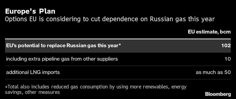 Energieversorgung: Gas aus Russland: So will sich Europa jetzt unabhängig machen