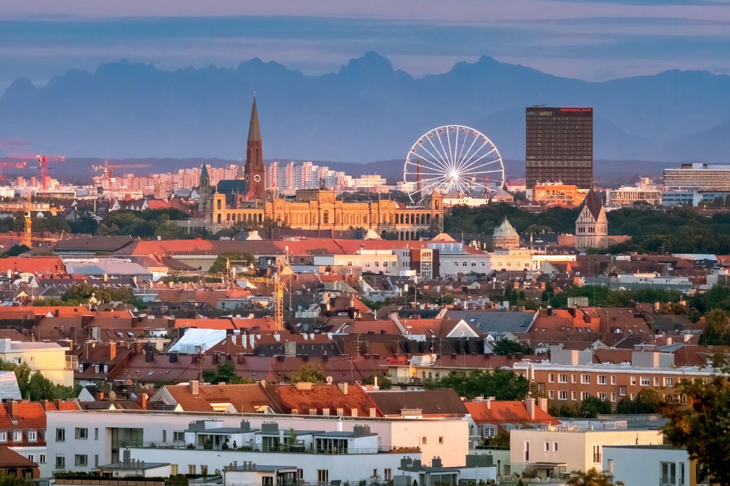 In München sind die Immobilienpreise am höchsten