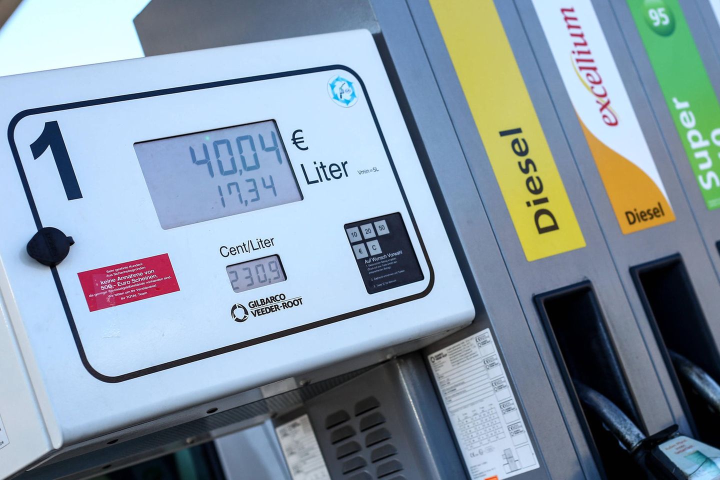Die Spritpreise steigen immer weiter