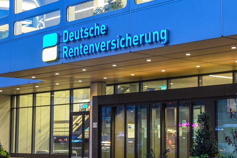 German pension insurance office in Berlin