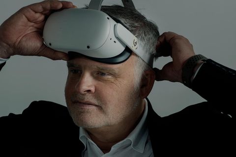 Weitblick: Dirk Lange, Chef von 3M in Zentraleuropa, trieb das VR-Projekt voran