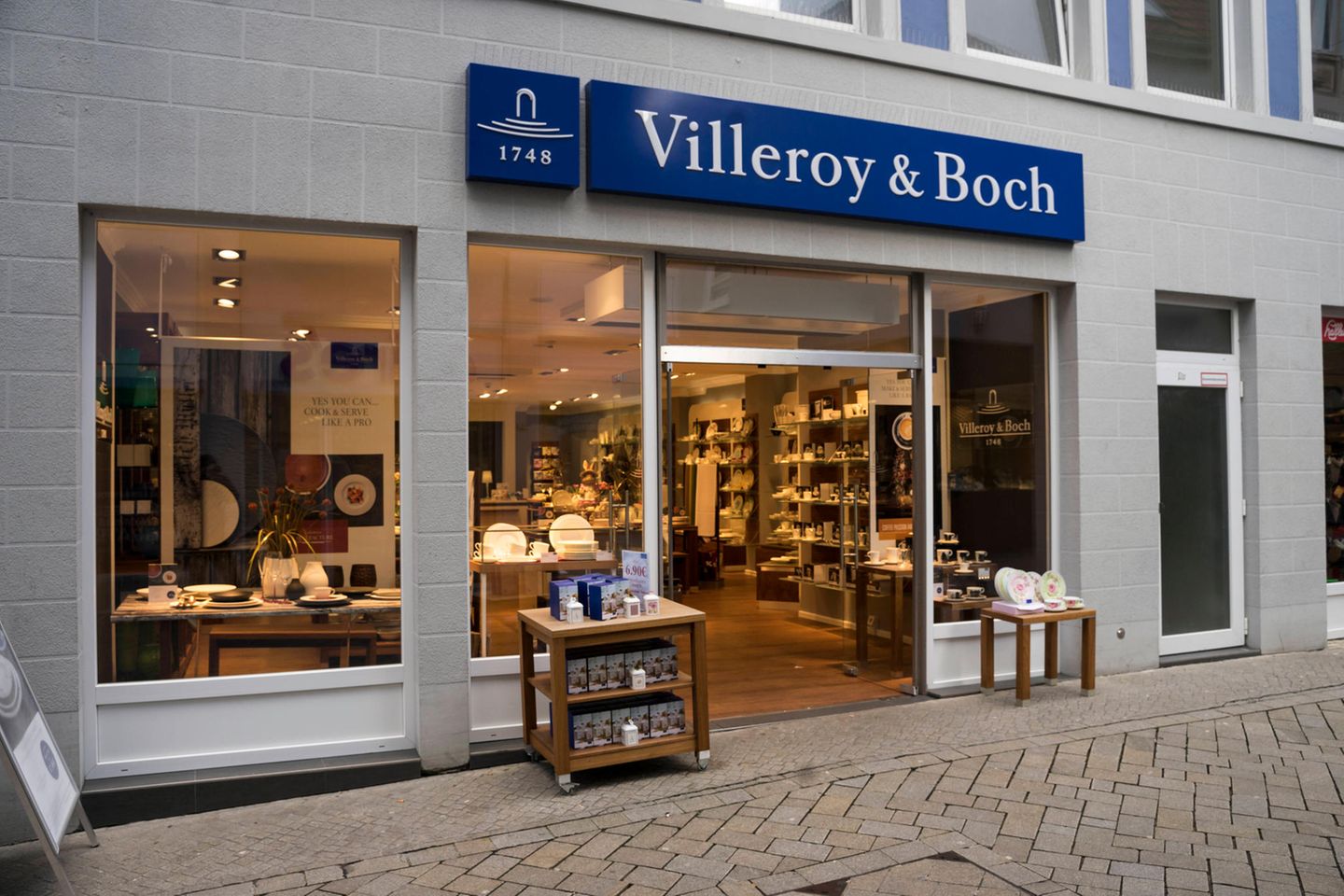 Geschäft des Porzellanherstellers Villeroy & Boch 