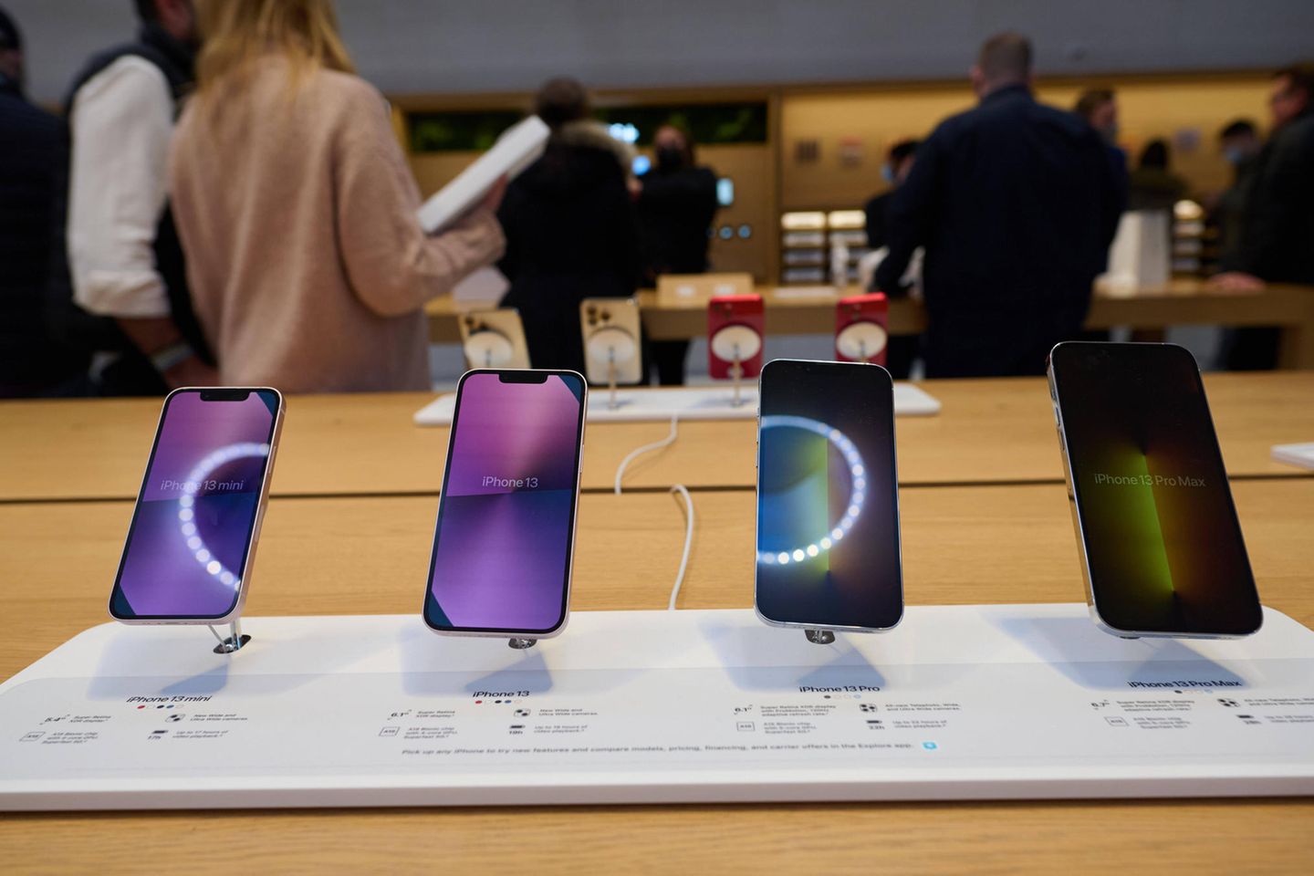 Die verschiedenen Modelle des iPhone 13