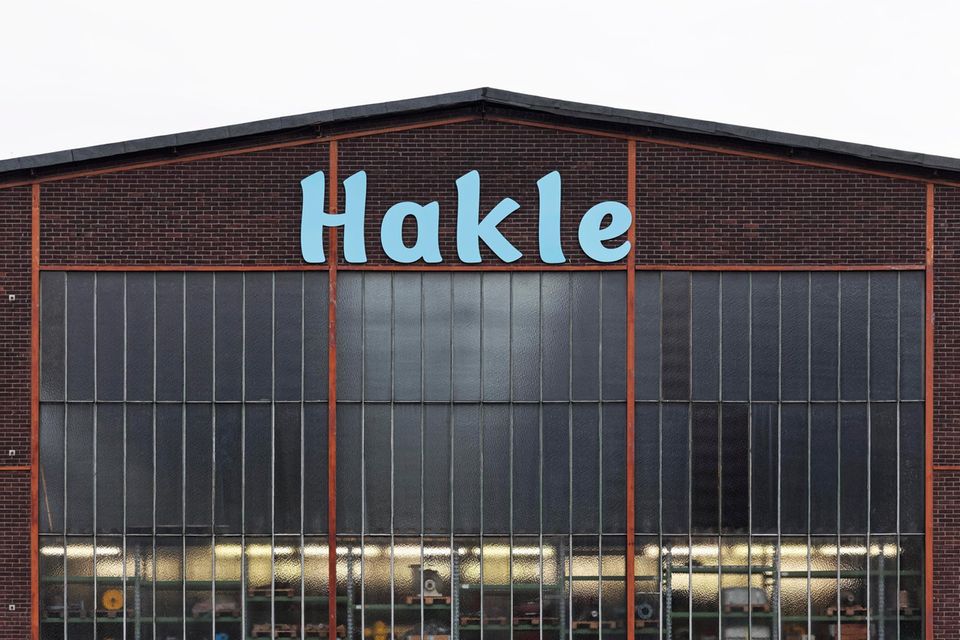 Hakle-Produktionshalle in Düsseldorf