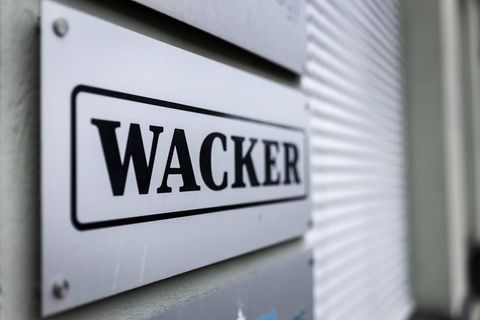 Logo des Chemiekonzerns Wacker