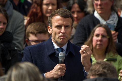 Es wird knapp: Frankreichs Präsident Macron muss um seine Wiederwahl bangen