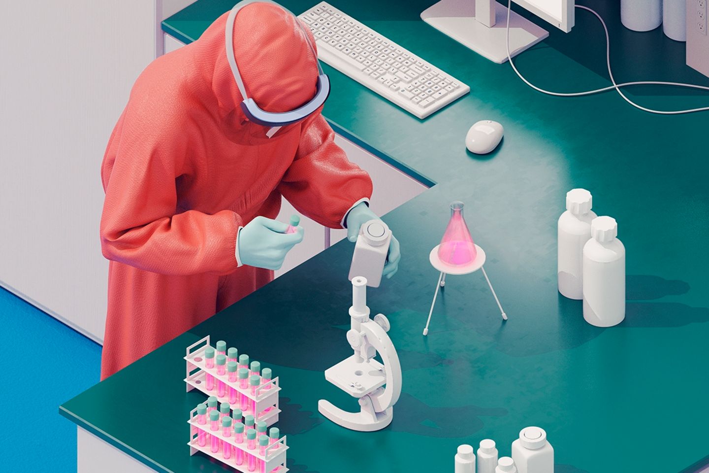 Die Vorlaufkosten für technische Durchbrüche sinken, auch in der Biologie