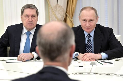 Keine Scheu vor Russland: Der frühere BASF-Chef Kurt Bock wurde 2017 vom russischen Präsidenten Putin empfangen