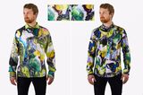 „Germens“ Künstlerhemd „ALNUSO“ (Germens Artfashion - Markeking GmbH)  „Germens-Hemden stehen für hochwertige Stoffe und ausgefallene, von Künstlern entworfene Designs. Beim gezeigten – und vielen weiteren Gabano-Plagiaten – wurden Farben, und die den Gesamteindruck prägenden Kunst-Motive, nahezu 1:1 übernommen, lediglich Anordnung und winzige Details wurden verändert, bzw. die Ansicht gedreht. Die deutsche Website von Gabano ist englisch-sprachig und enthält kein Impressum. Auch die auf Facebook genannte Adresse ist nicht erreichbar. Trendige Schlagwort-Buttons wie ‚Design-Prozess‘ und ‚Nachhaltige Produktion‘ führen ins Leere. Ein deutscher Online-Händler bot das Plagiat für ein Siebtel des Originals an. Er hat eine Unterlassungserklärung unterschrieben.“ (Links das Original, rechts die Fälschung)