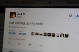 Der erste Tweet des Twitter-Gründers
