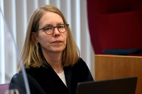 Die Kölner Oberstaatsanwältin Anne Brorhilker im Gerichtssaal