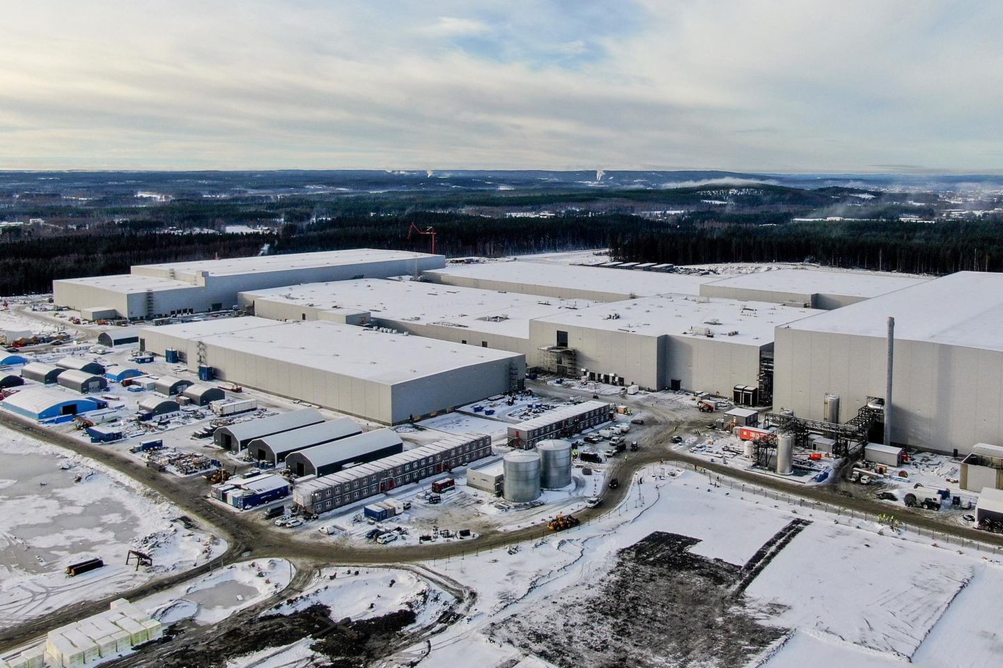 In der einstigen „Goldstadt“ Skellefteå nahe dem Polarkreis produziert seit Jahresbeginn Northvolt – es ist die erste Batteriefabrik in Europa