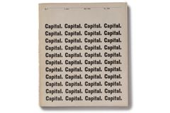 Das Cover der Erstausgabe von Capital aus dem Mai 1962