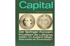 Das Cover der Capital-Ausgabe aus dem November 1964