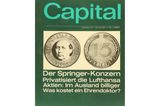 Das Cover der Capital-Ausgabe aus dem November 1964