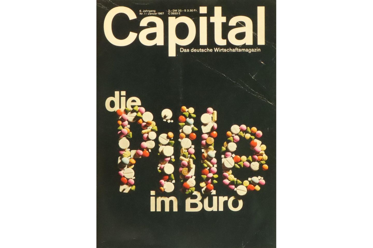 Das Cover der Capital-Ausgabe aus dem Januar 1967