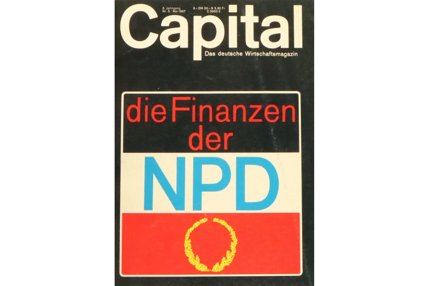 Das Cover der Capital-Ausgabe aus dem Mai 1967