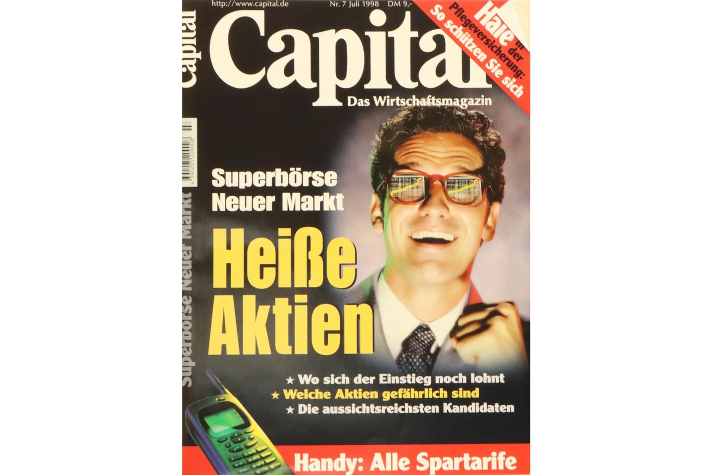 Ende der 1990er-Jahre liefen die Börsen heiß, der Neue Markt sorgte für Furore. Capital wuchs teilweise auf Heftumfänge von 500 Seiten an