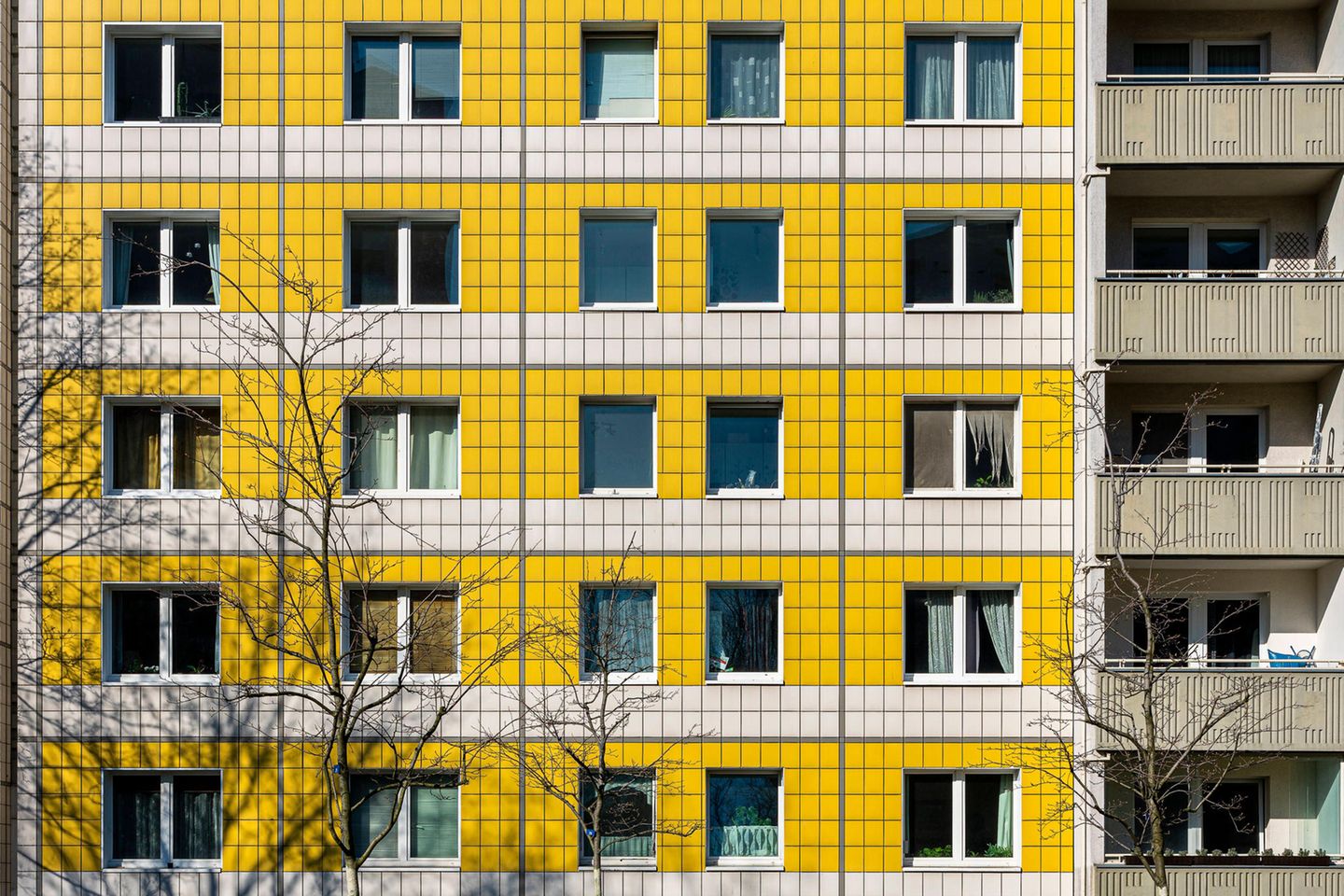 Ein Mietshaus in Berlin-Mitte