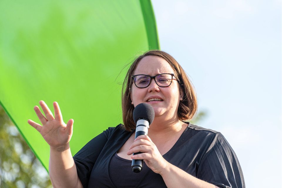 Die Grünen-Vorsitzende Ricarda Lang gehört zu den Unterstützern einer Übergewinnsteuer