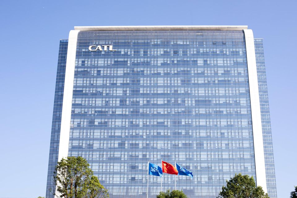 Ein Bürogebäude von CATL