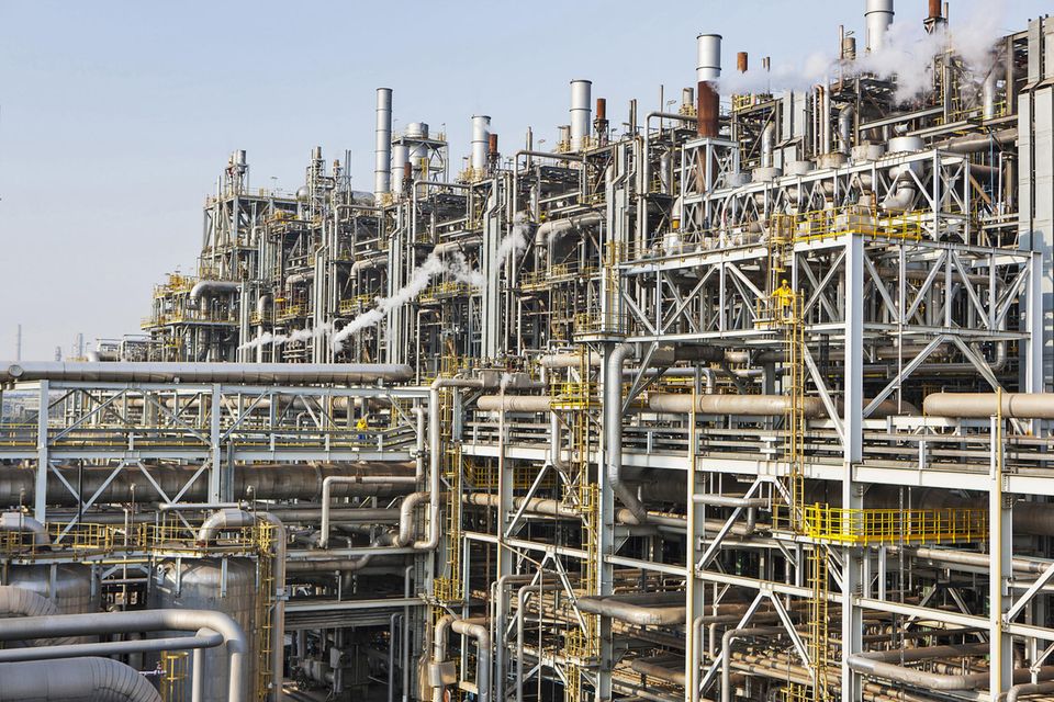 Ethylen-Anlage bei BASF – hier entsteht Acetylen