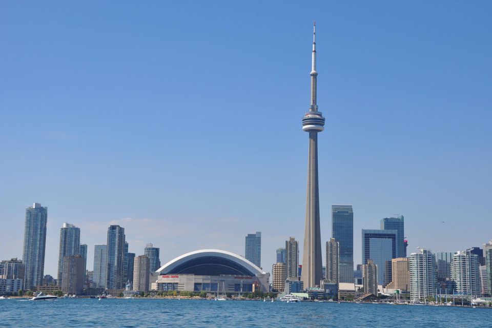 Die Skyline der kanadischen Hauptstadt Toronto