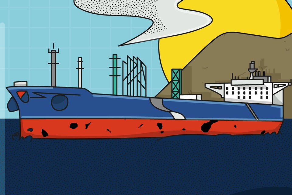 Nachdem der Tanker seine Fracht los war, fuhr er wieder in den Atlantik. Die letzte Positionsmeldung stammt vom 30. April südlich von Irland, seither herrscht Funkstille