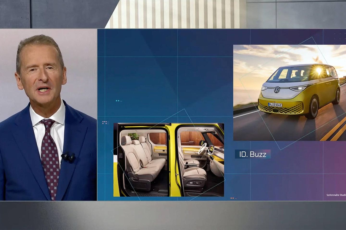 VW-Chef Herbert Diess spricht bei der virtuellen Hauptversammlung des Autokonzerns