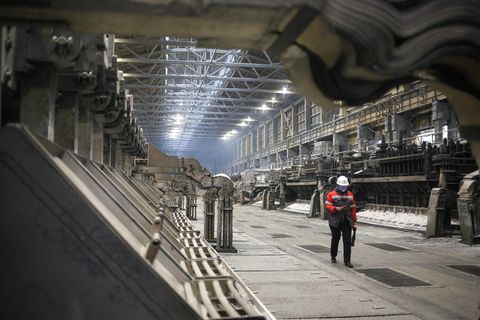 Aluminiumproduktion in Russland: Noch laufen die Anlagen
