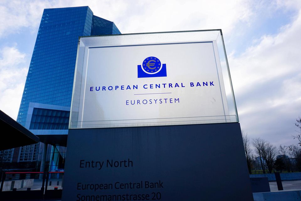 Gebäude der Europäischen Zentralbank in Frankfurt