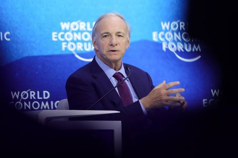 Ray Dalio beim Weltwirtschaftsforum 2022 in Davos