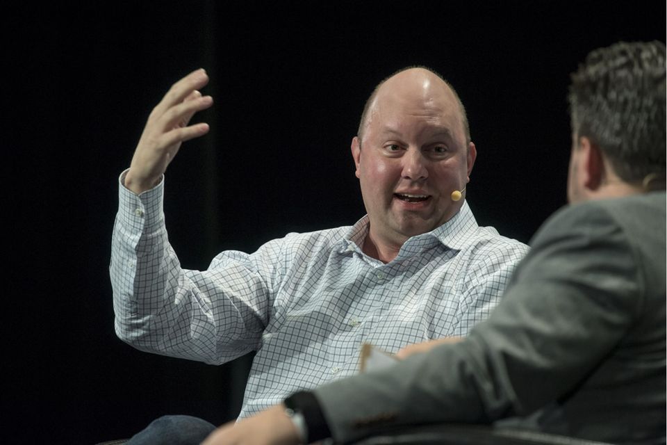 Marc Andreessen, Mitbegründer von Netscape und Geldgeber für Y Combinator-Startups.