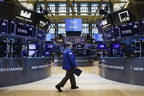 Aktienhändler an der New Yorker Börse