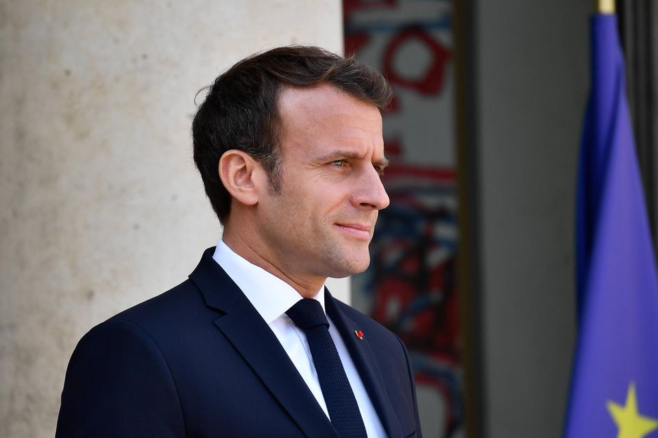 #5 Frankreich Frankreichs Staatspräsident Emmanuel Macron
