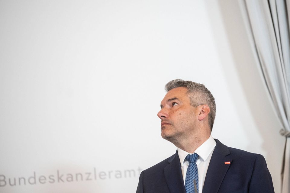 Österreichs Bundeskanzler Karl Nehammer