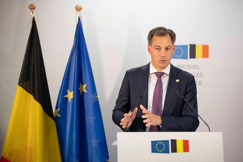 Belgiens Ministerpräsident Alexander De Croo