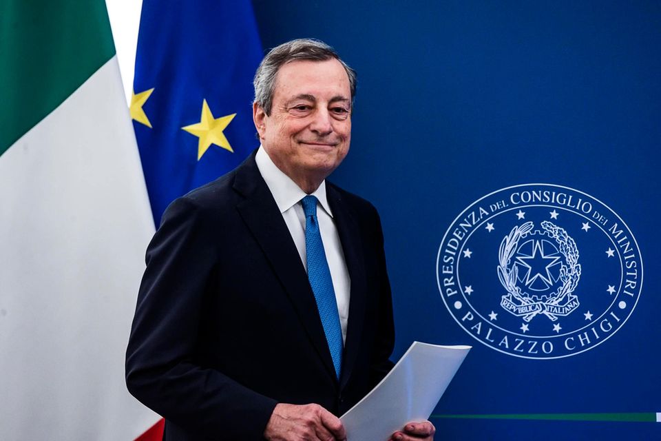 Italiens Ministerpräsident Mario Draghi