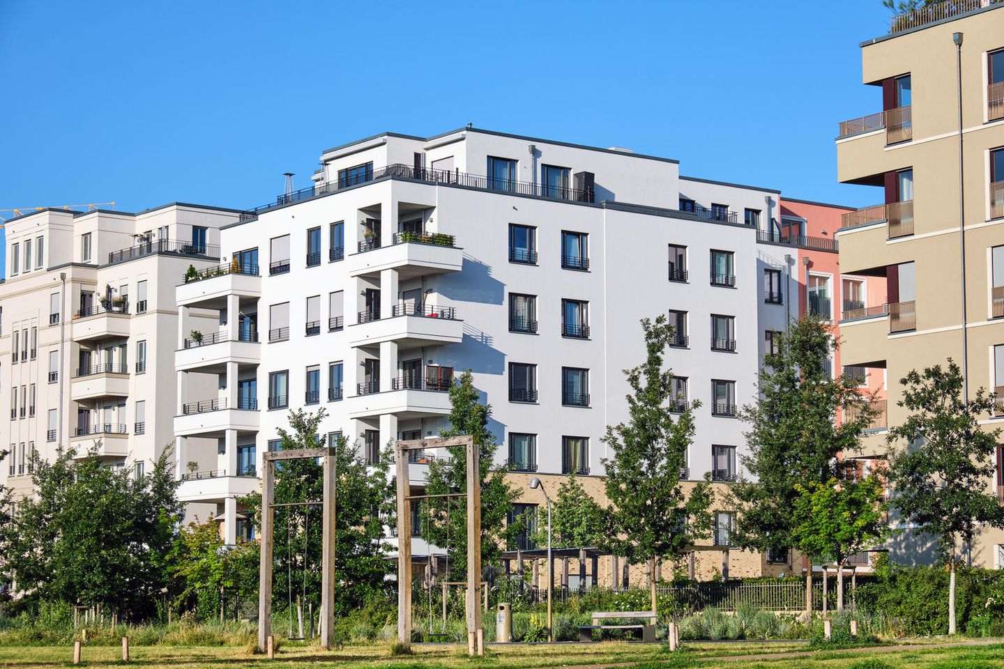 Neubauviertel in Berlin
