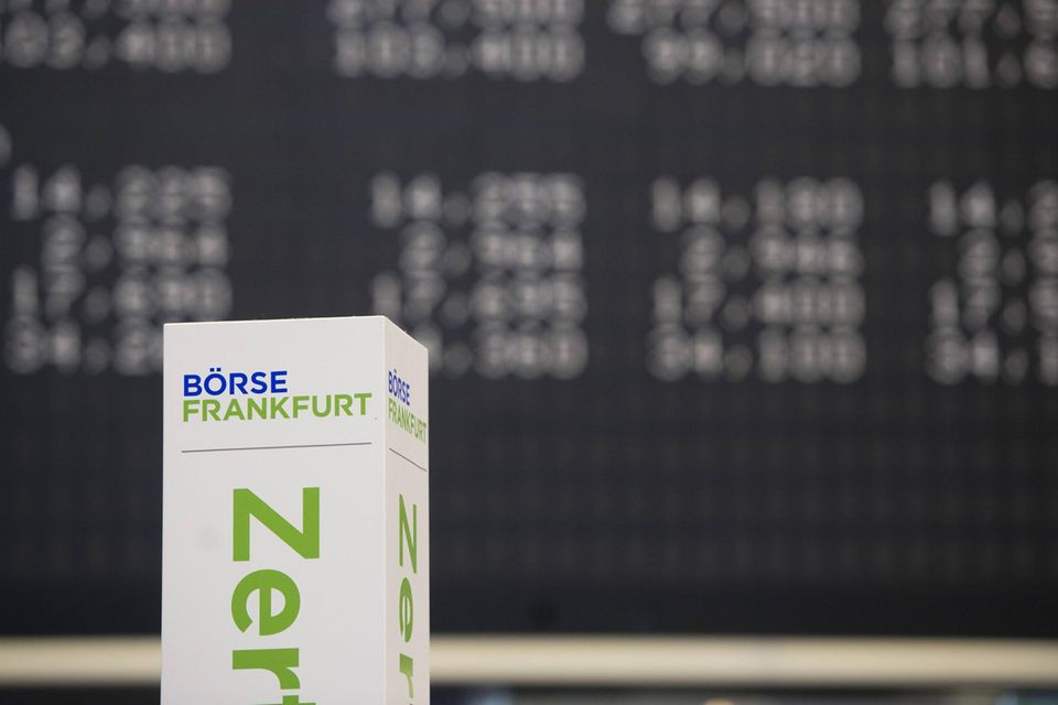 Blick in den Handelssaal der Deutschen Börse in Frankfurt