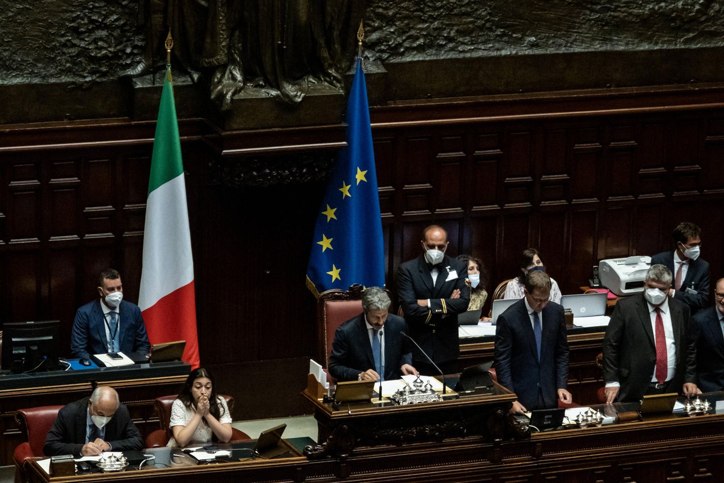 Nach dem Rücktritt von Mario Draghi wird in Italien ein neues Parlament gewählt