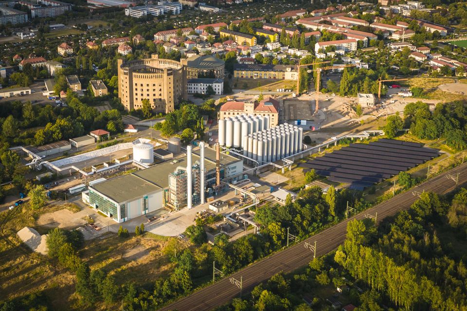 Das Innovationskraftwerk Dresden-Reick der Sachsen Energie