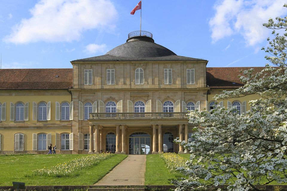 Mittelbau der Uni Hohenheim