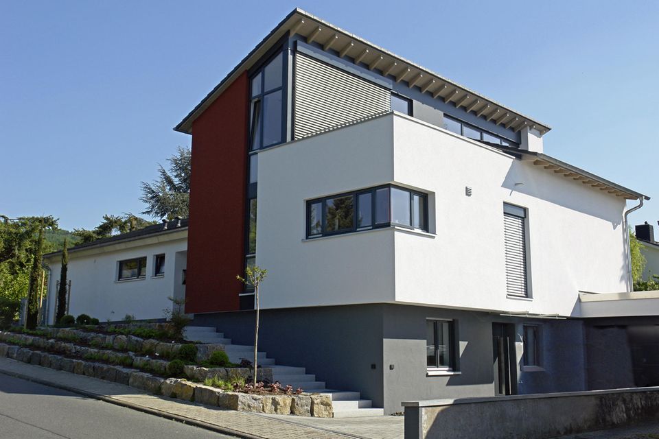 Modernes Einfamilienhaus