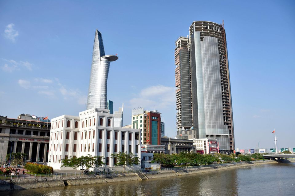 Hochhäuser in Ho Chi Minh-Stadt