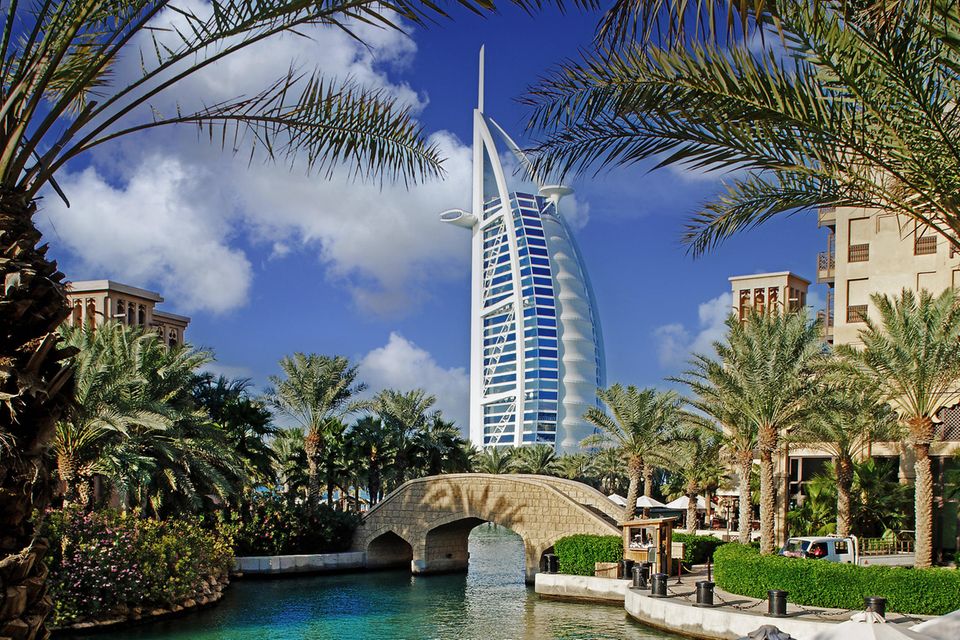 Das Hotel Burj Al Arab