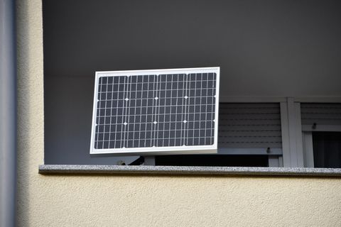 Balkon Solaranlage Stecker-Solaranlage