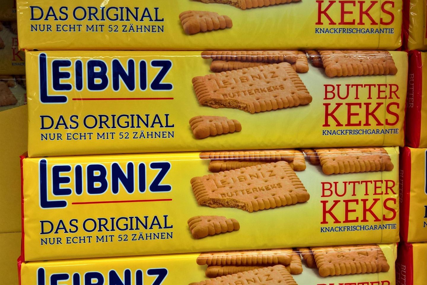 Das wohl berühmteste Produkt der Firma Bahlsen: Der Leibniz Butterkeks