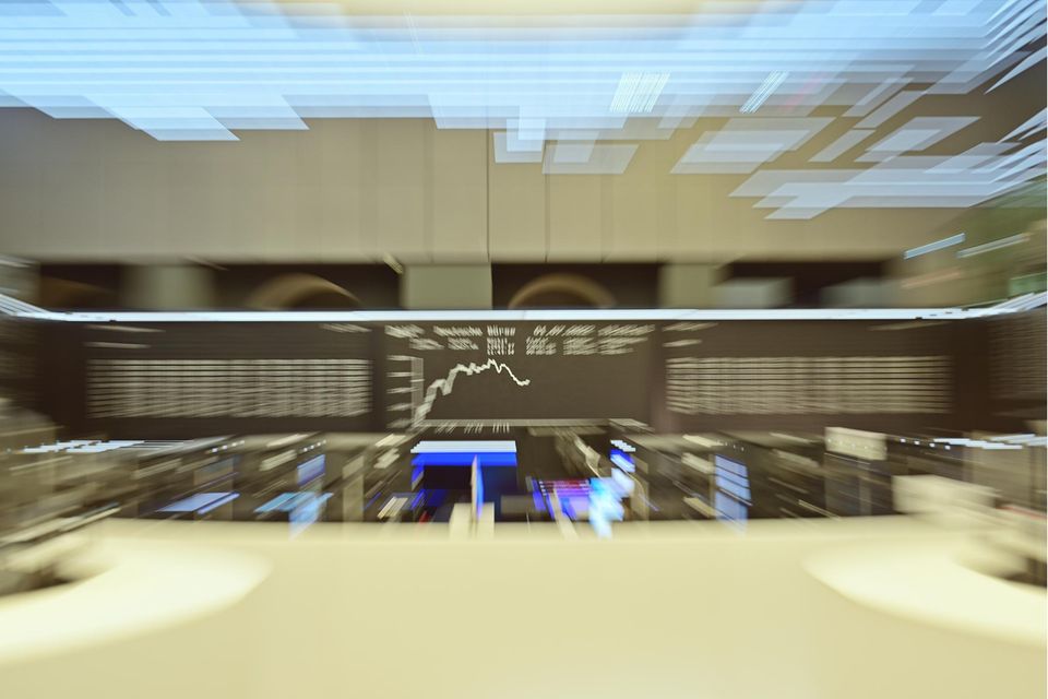 Kurstafel an der Frankfurter Börse: Es wird wohl weiterhin eher abwärts als aufwärts gehen